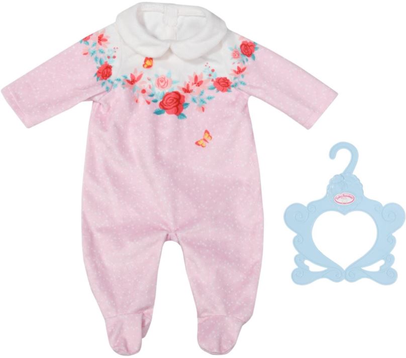 Oblečení pro panenky Baby Annabell Dupačky růžové, 43 cm