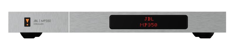 JBL MP350 - Síťový přehrávač, DSD, MQA, Gapless - stříbrný + dřevěné bočnice