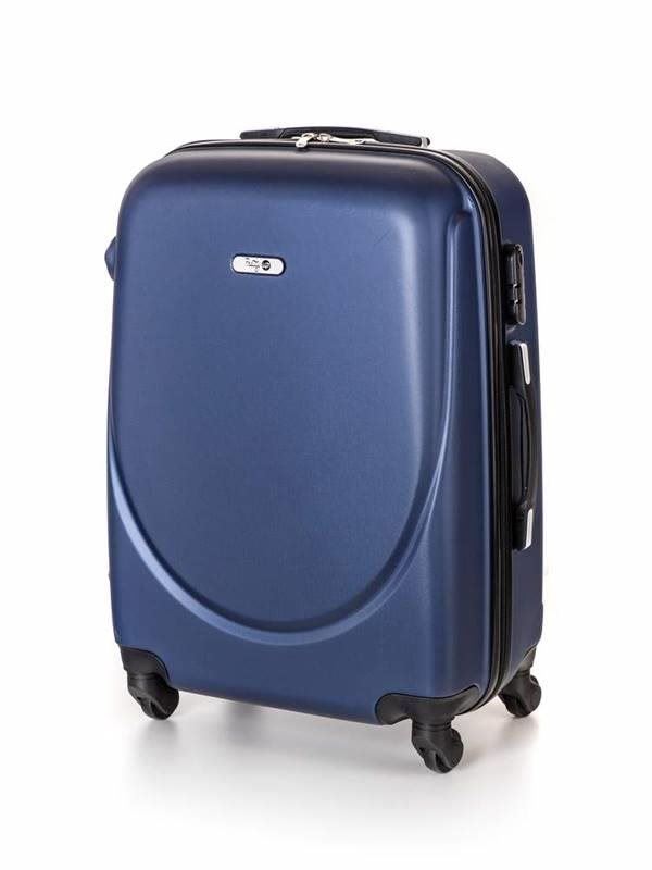Cestovní kufr Pretty Up ABS16 na kolečnách, tmavě modrý, vel. M