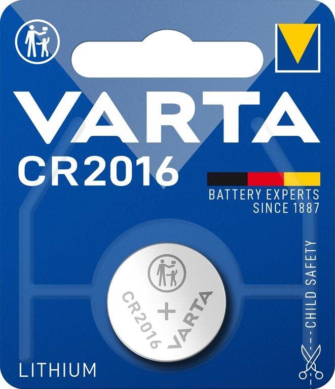 Knoflíková baterie VARTA speciální lithiová baterie CR2016 1ks
