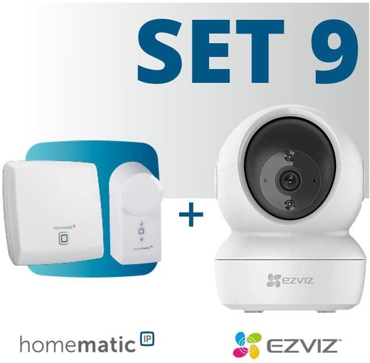 Zabezpečovací systém Homematic IP Sada kontroly přístupu s kamerou Ezviz - HmIP-SET9