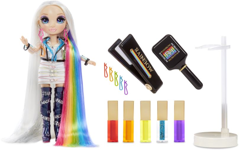 Panenka Rainbow High Vlasové studio s panenkou