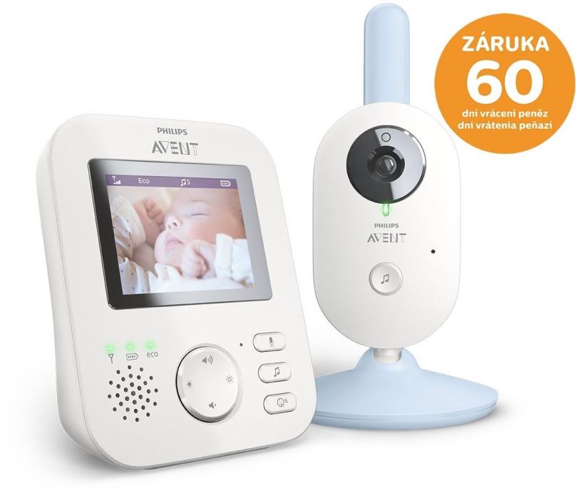 Dětská chůvička Philips AVENT Baby video monitor SCD835