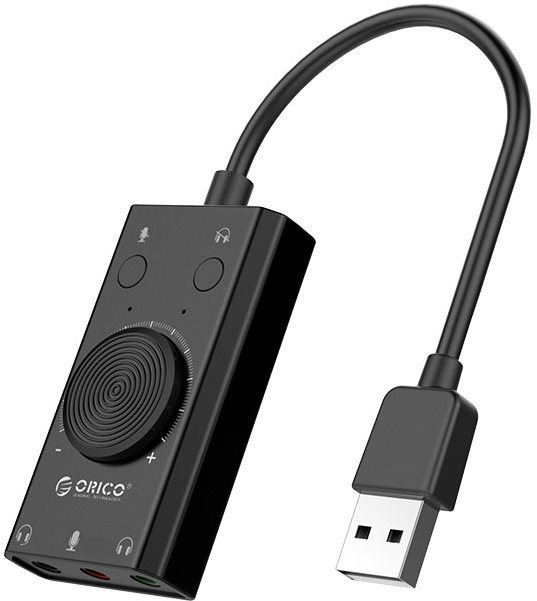 Externí zvuková karta ORICO Multifunction USB External Sound Card