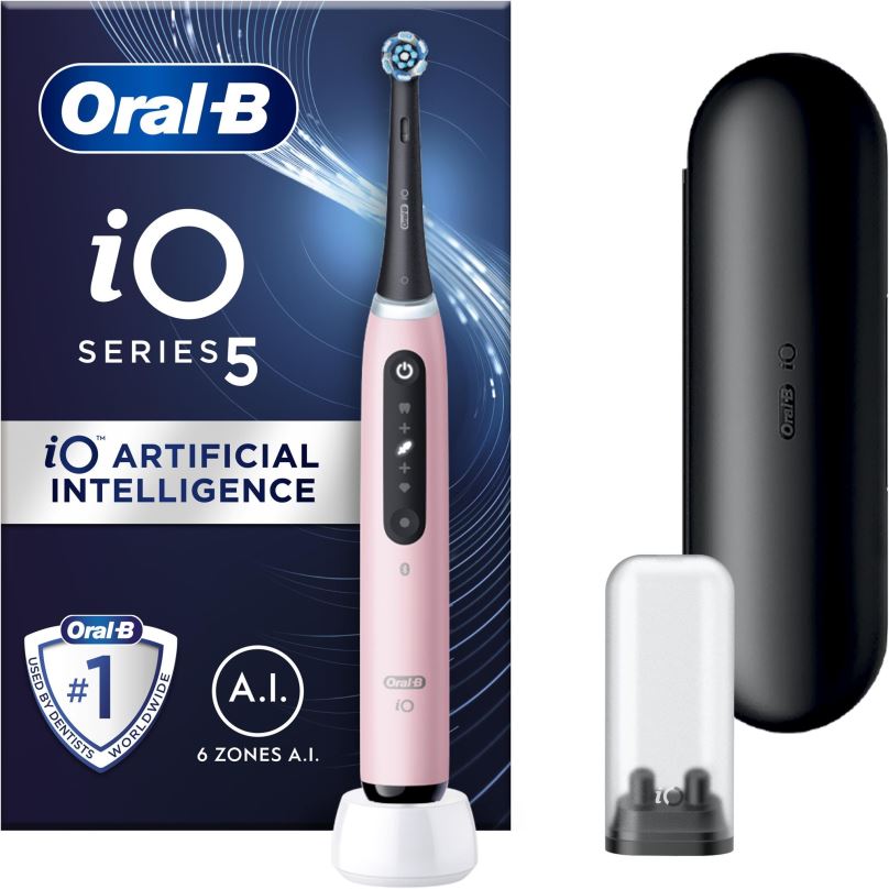 Elektrický zubní kartáček Oral-B iO 5 růžový