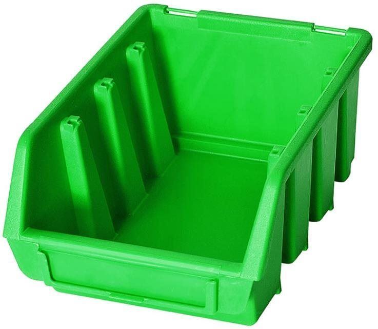 Box na nářadí Patrol Plastový box Ergobox 2 7,5 x 16,1 x 11,6 cm, zelený