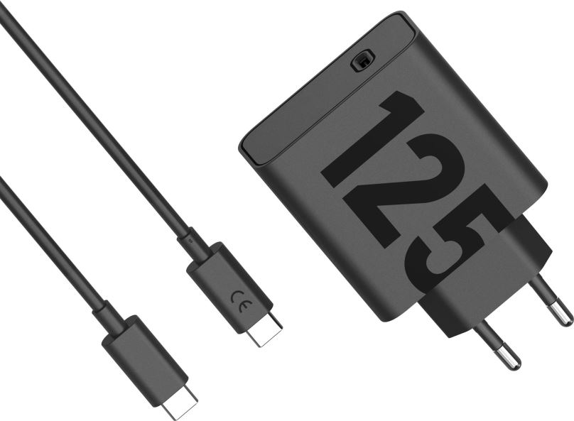 Nabíječka do sítě Motorola TurboPower 125W USB-C / 1m Black