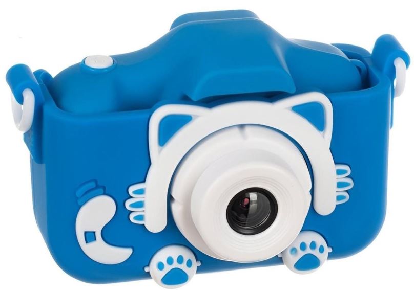 Dětský fotoaparát MG X5S Cat dětský fotoaparát, 32 GB karta, modrý
