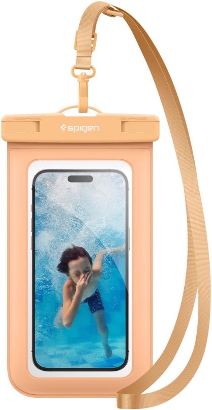 Pouzdro na mobil Spigen Aqua Shield WaterProof Case A601 1 Pack Apricot