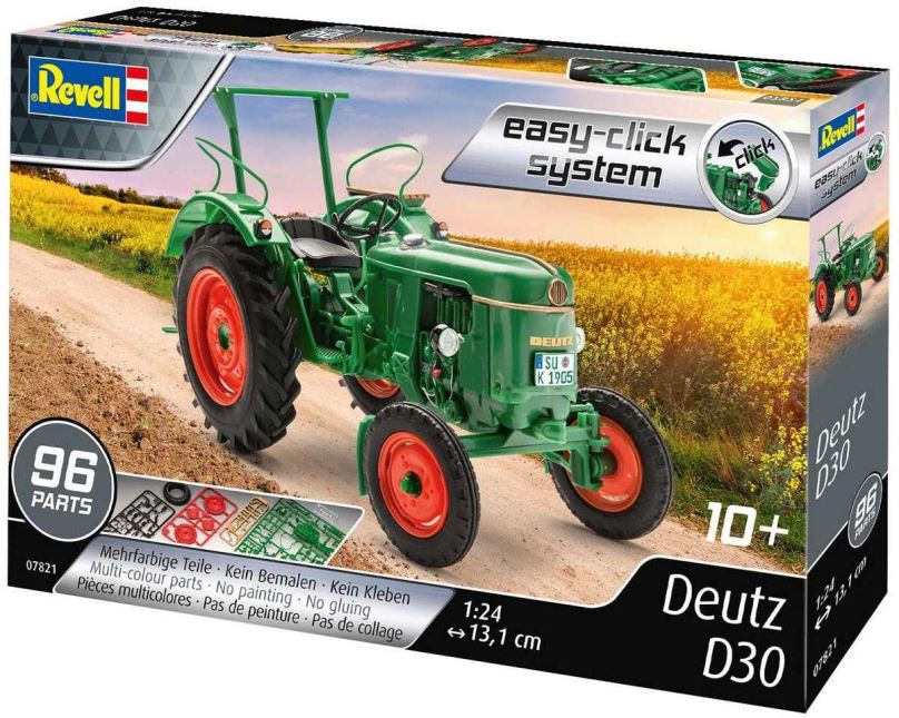 Plastikový model EasyClick traktor 07821 - Deutz D30