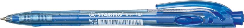 Kuličkové pero STABILO liner modré, 1 ks