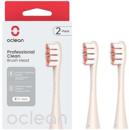 Náhradní hlavice k zubnímu kartáčku Oclean Professional Clean P1C8-X Pro Digital 2 ks zlaté