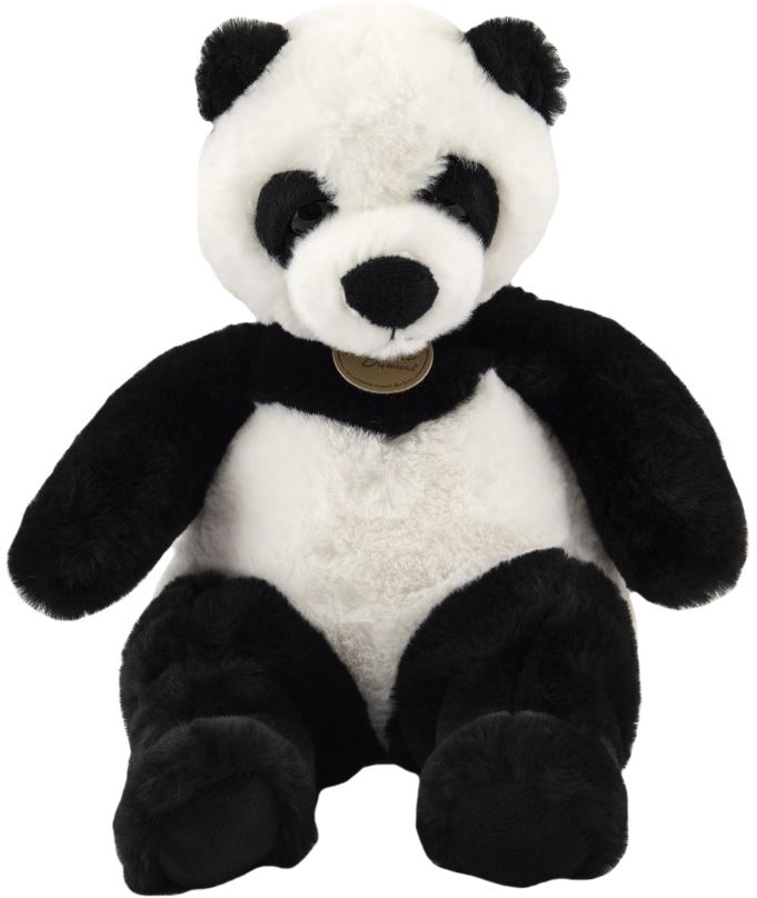 Plyšák Teddies Panda sedící plyš