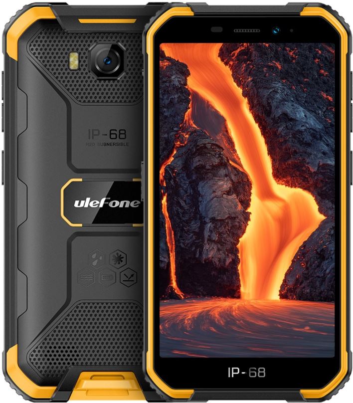 Mobilní telefon UleFone Armor X6 Pro oranžová