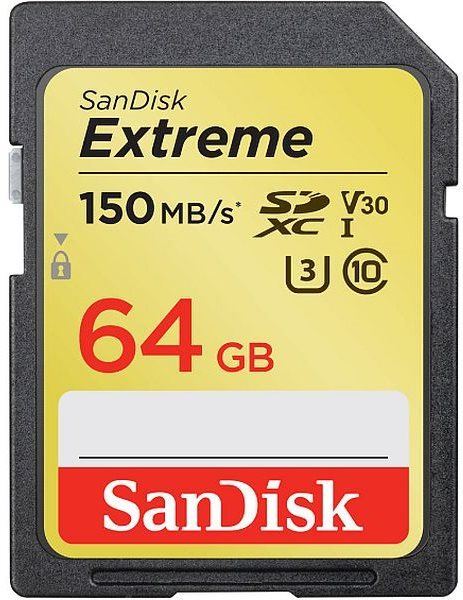 Paměťová karta SanDisk SDXC 64GB Extreme