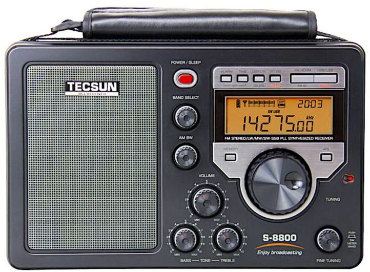 Radiostanice Tecsun S-8800 přehledový přijímač