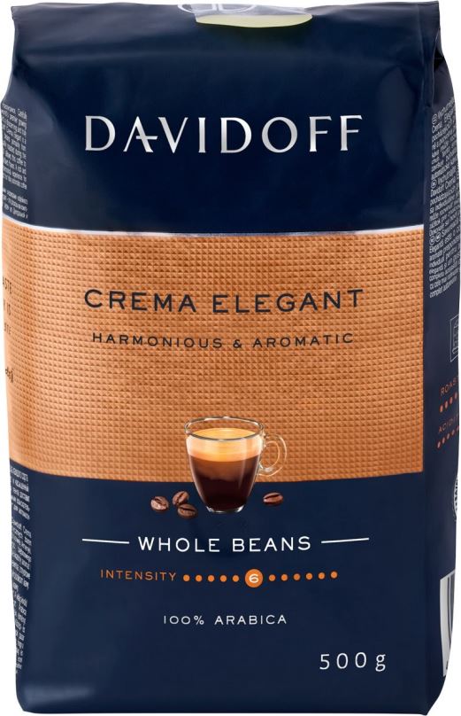 Káva Davidoff Café Créme, zrnková, 500g