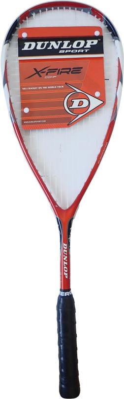 Squashová raketa Dunlop G2451CRV červená
