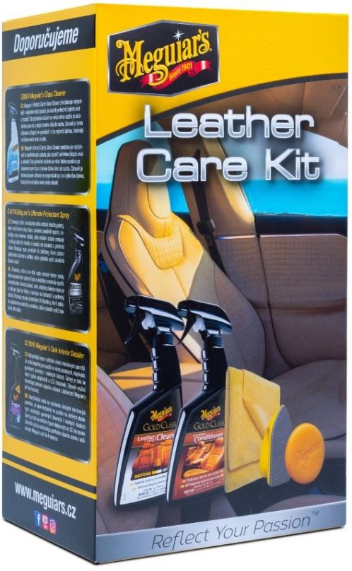 Sada autokosmetiky Meguiar's Heavy Duty Leather Care Kit