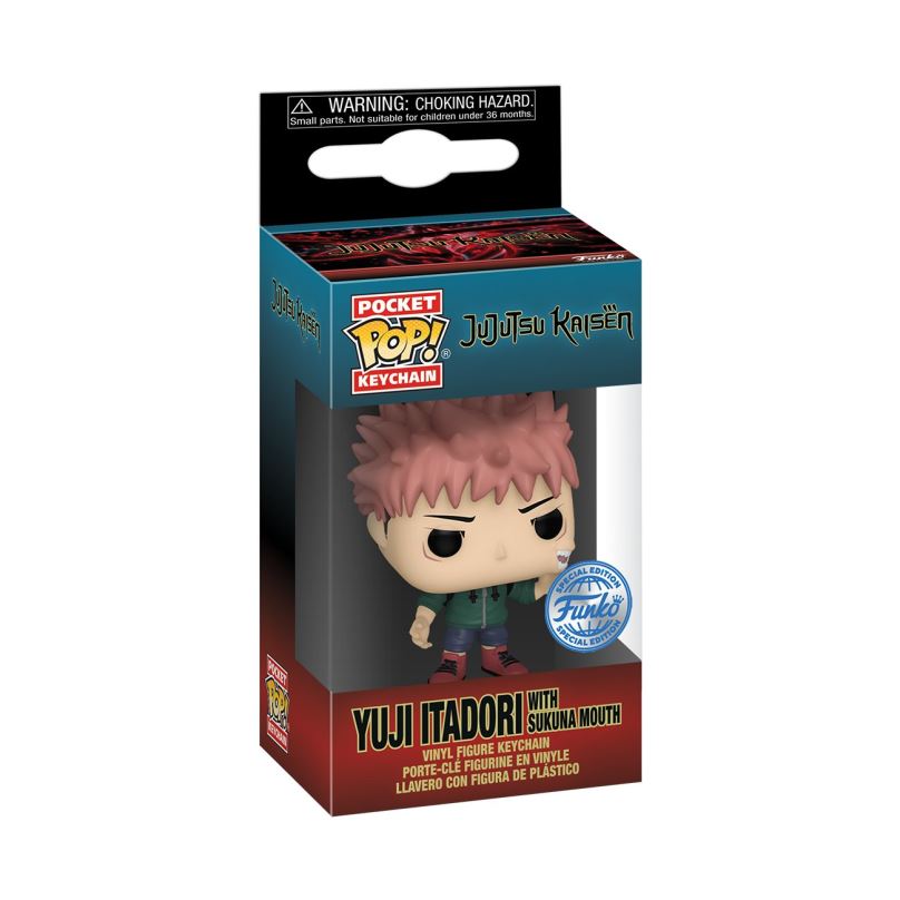 Funko POP Keychain: JJK- Itadori(Sukuna mth)