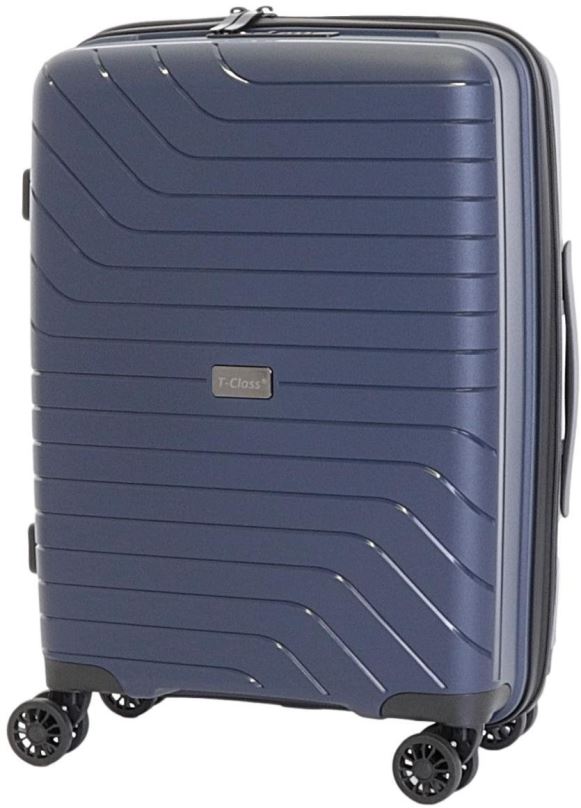 Cestovní kufr T-class 1991, vel. M, TSA, PP, DoubleLock (tmavě modrá), 55 x 39 x 22cm