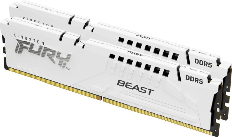 Operační paměť Kingston FURY 64GB KIT DDR5 5600MHz CL40 Beast White XMP