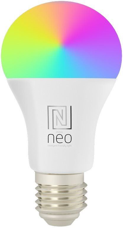 LED žárovka IMMAX NEO LITE Smart žárovka LED E27 11W barevná a bílá, stmívatelná, WiFi