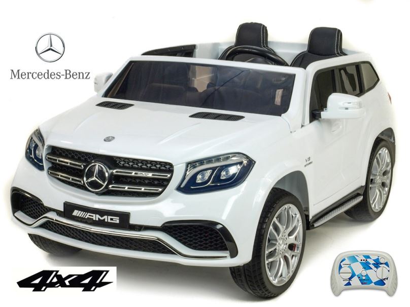 Elektrické auto pro děti Mercedes - Benz GLS63 4x4, bílý