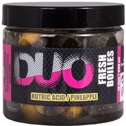 LK Baits Fresh Boilies DUO X-Tra Nutric Acid/Pineapple 200ml 18mm