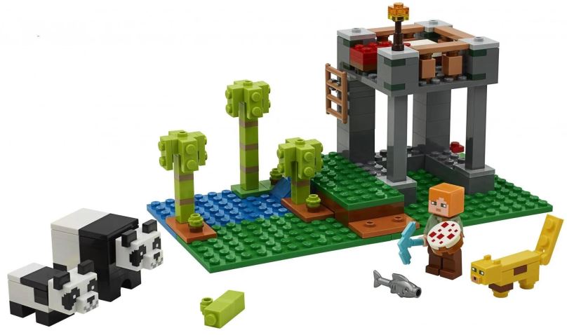 LEGO stavebnice LEGO Minecraft 21158 Pandí školka