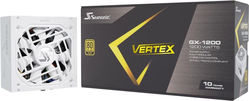 Počítačový zdroj Seasonic Vertex GX-1200 Gold White