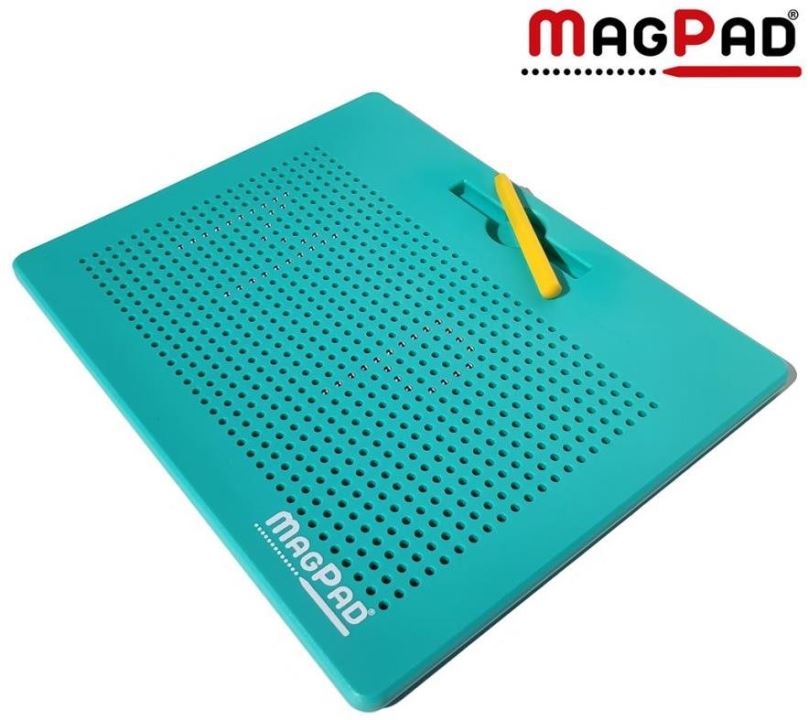 Magnetická tabulka Wat14 magnetická tabulka Magpad - zelená - velká 714 kuliček
