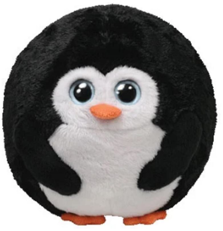 Plyšák TY Beanie Ballz Speedy tučňák 12,5 cm