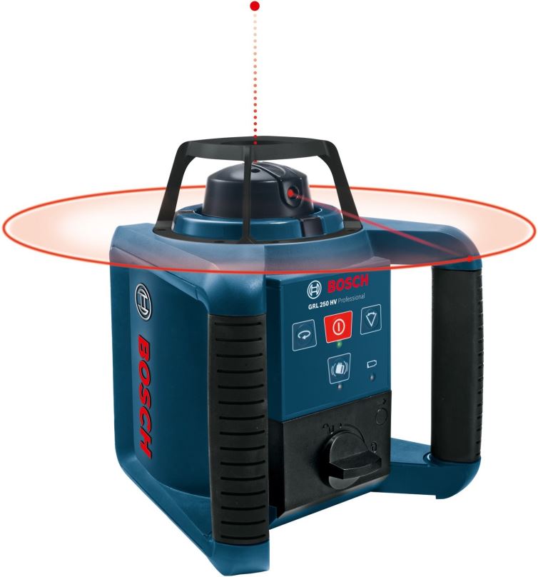 Rotační laser BOSCH Professional GRL 250HV + RC1 0.601.061.600