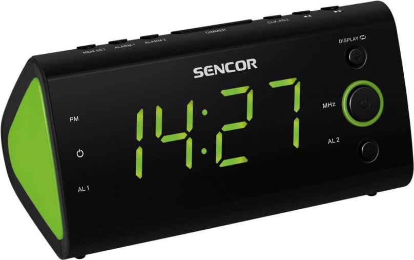 Radiobudík Sencor SRC 170 GN zelený
