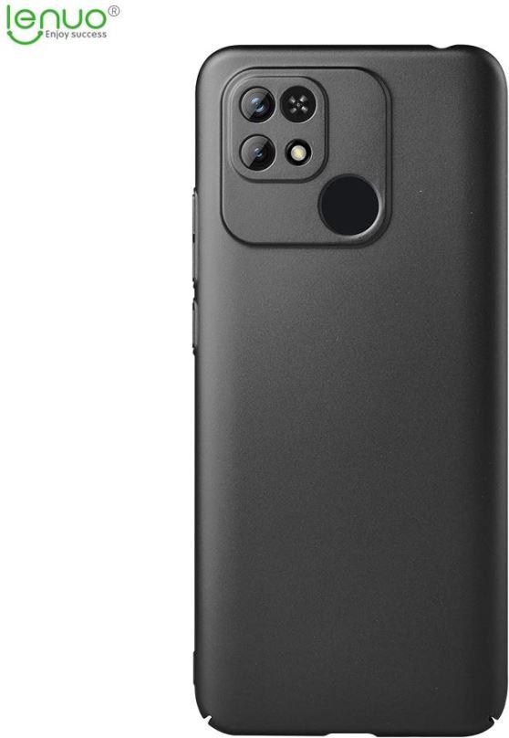 Kryt na mobil Lenuo Leshield obal pro Xiaomi Redmi 10C, černá