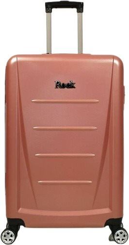 Cestovní kufr Rock TR-0229-S ABS - růžová