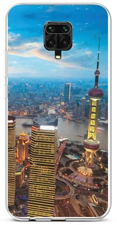 Kryt na mobil TopQ Xiaomi Redmi Note 9 Pro silikon City 52556