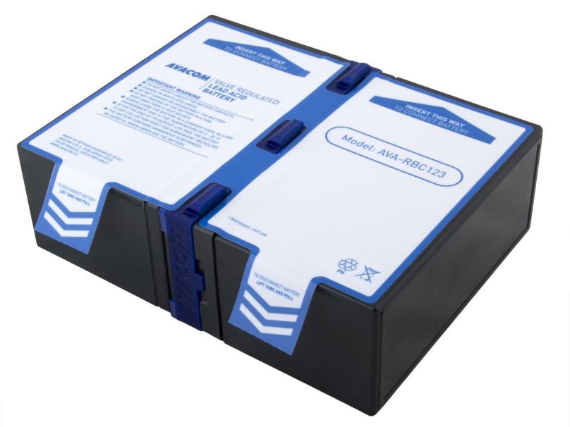 Baterie pro záložní zdroje Avacom náhrada za RBC123 - baterie pro UPS