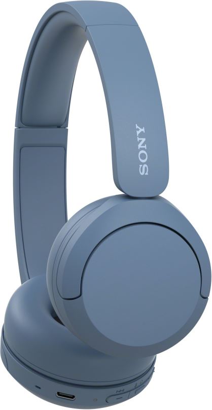 Bezdrátová sluchátka Sony Bluetooth WH-CH520, modrá