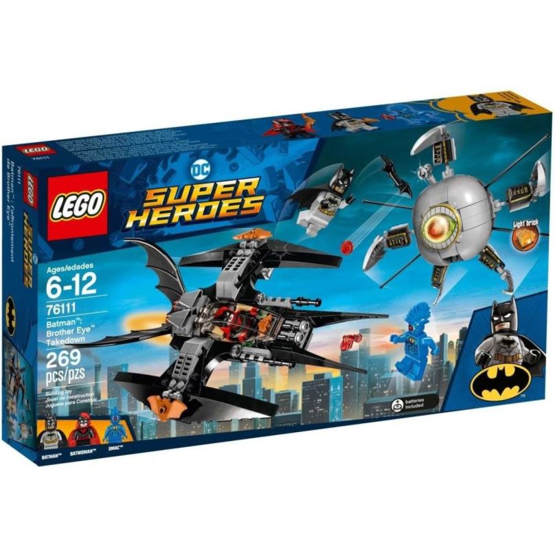Stavebnice LEGO Super Heroes 76111 Batman: Zničení Brother Eye