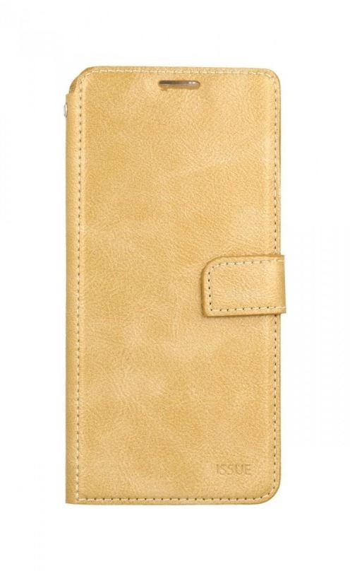 Pouzdro na mobil Molan Cano Issue Diary Samsung A22 knížkové zlaté 60063