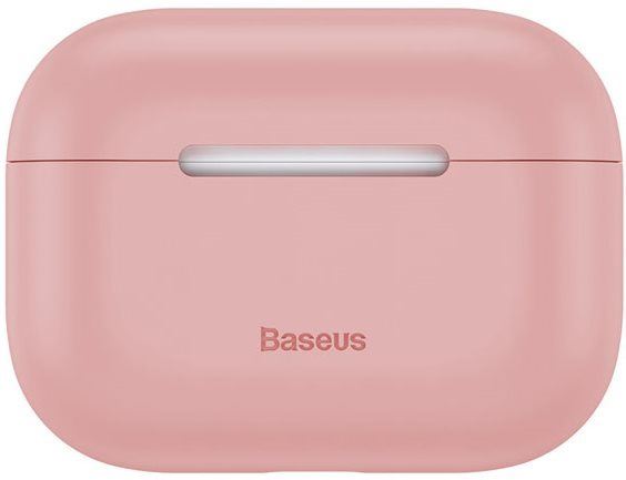 Pouzdro na sluchátka Baseus Super Thin Silica Gel Case pro Apple AirPods Pro Pink