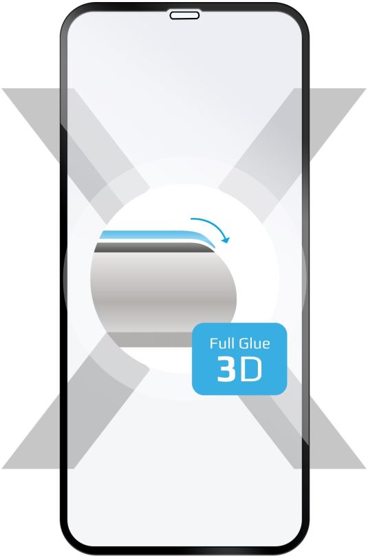 Ochranné sklo FIXED 3D Full-Cover pro iPhone XS Max/11 Pro Max černý