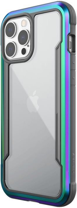 Kryt na mobil X-doria Raptic Shield Pro for iPhone 13 Pro Max (Anti-bacterial) Iridescent