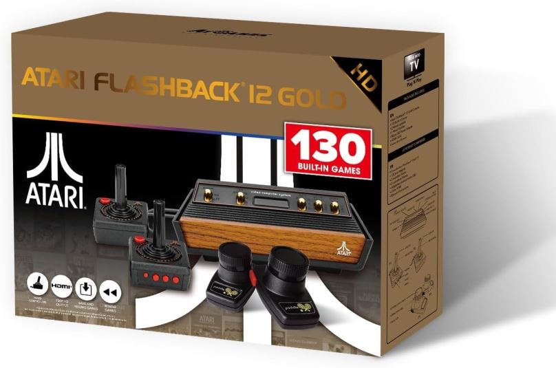 Herní konzole Atari Flashback 12 Gold - retro konzole
