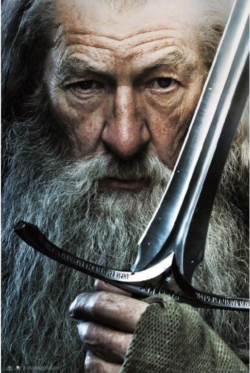 Plakát The Lord Of The Rings - Pán prstenů - Gandalf - plakát