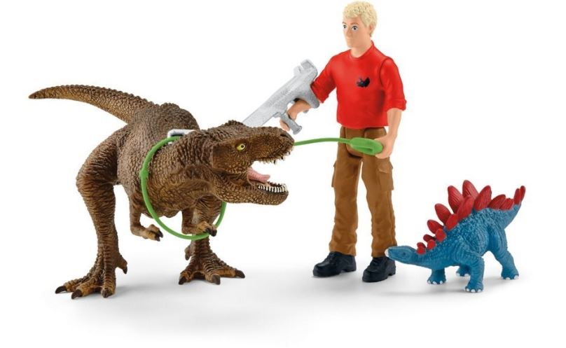 Figurky Schleich Útok Tyranosaura Rexe 41465