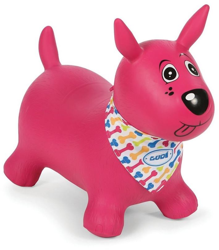 Dětské hopsadlo Ludi Skákací pes růžový