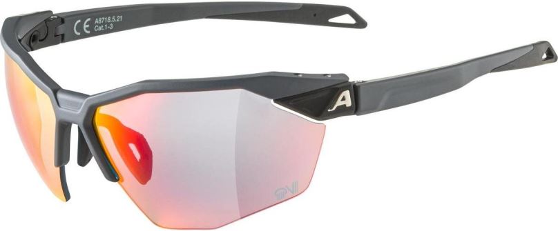Cyklistické brýle Alpina Twist SIX HR QV midnight-grey matt